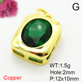 Fashion Copper Pendant  XFPC05999vail-L002