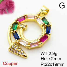 Fashion Copper Pendant  XFPC06094aakl-L002