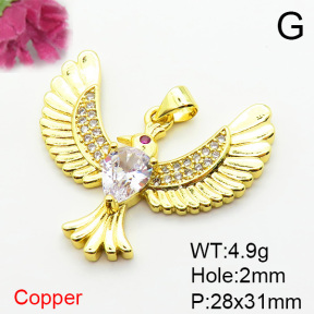 Fashion Copper Pendant  XFPC06097aakl-L002