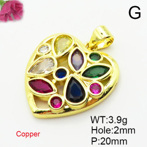 Fashion Copper Pendant  XFPC06103aakl-L002