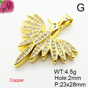 Fashion Copper Pendant  XFPC06121baka-L002