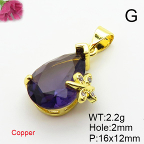 Fashion Copper Pendant  XFPC06153vail-L002