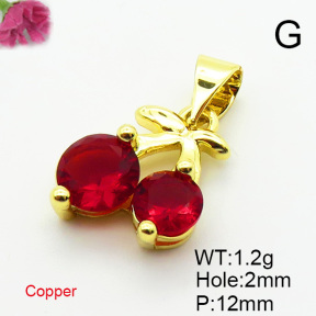 Fashion Copper Pendant  XFPC06165vaia-L002