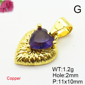 Fashion Copper Pendant  XFPC06171vaia-L002