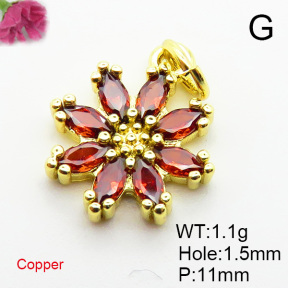 Fashion Copper Pendant  XFPC06222vail-L002