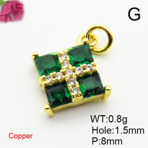 Fashion Copper Pendant  XFPC06253vail-L002