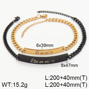 Stainless Steel Bracelet  2B2001175vhkb-382