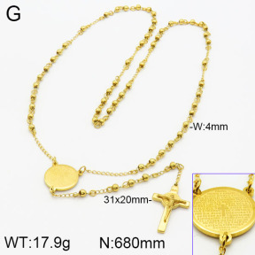 Stainless Steel Necklace  2N2001288bhil-642