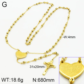 Stainless Steel Necklace  2N2001291bhil-642