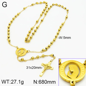 Stainless Steel Necklace  2N2001292vhll-642