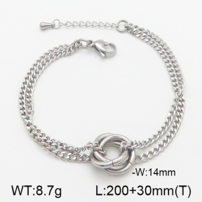 Stainless Steel Bracelet  5B2001180vbmb-436