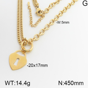 Stainless Steel Necklace  5N2001085abol-436