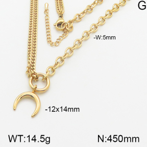 Stainless Steel Necklace  5N2001087abol-436