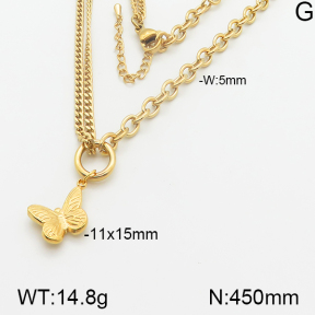 Stainless Steel Necklace  5N2001089abol-436