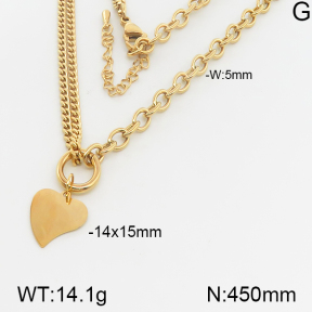 Stainless Steel Necklace  5N2001093abol-436