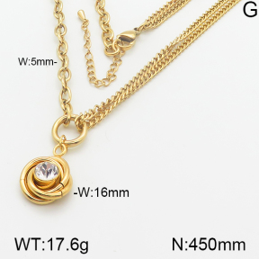 Stainless Steel Necklace  5N4000684abol-436