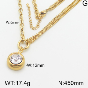 Stainless Steel Necklace  5N4000686abol-436