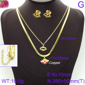 Fashion Copper Sets  F2S001662vhha-J05