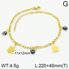 Stainless Steel Anklets  2A9000614ablb-610