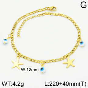 Stainless Steel Anklets  2A9000615ablb-610
