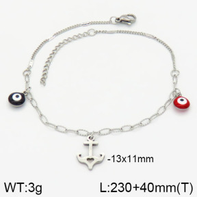 Stainless Steel Anklets  2A9000624ablb-610