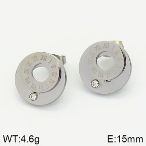 Stainless Steel Earrings  2E4001380vbmb-722