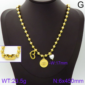 Stainless Steel Necklace  2N3000653vhnv-656