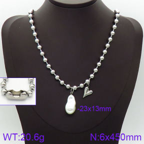 Stainless Steel Necklace  2N3000654vhkb-656