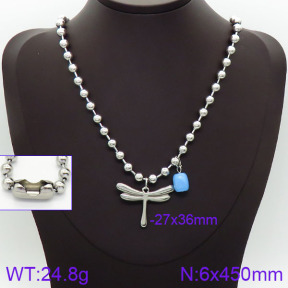 Stainless Steel Necklace  2N4000826vhkb-656