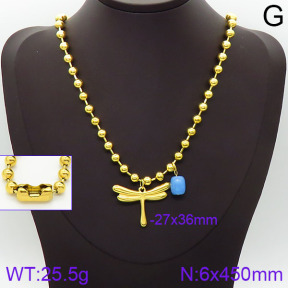 Stainless Steel Necklace  2N4000827vhnv-656