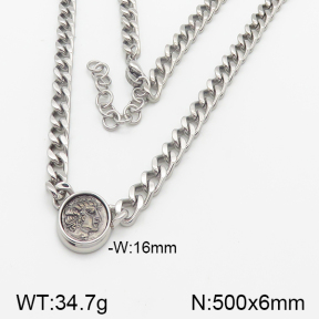 Stainless Steel Necklace  5N4000690ahlv-323