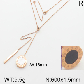 Stainless Steel Necklace  5N4000694ahlv-323