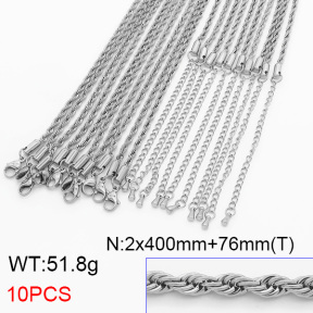 Stainless Steel Necklace  6N2003497vhov-G029