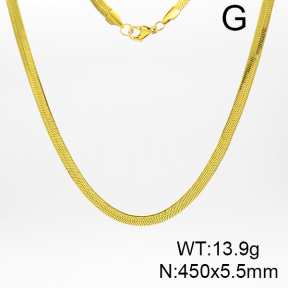 Stainless Steel Necklace  6N2003500bbnh-G029