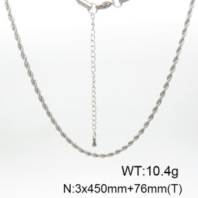 Stainless Steel Necklace  6N2003513vaii-G029