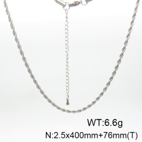 Stainless Steel Necklace  6N2003515aahn-G029