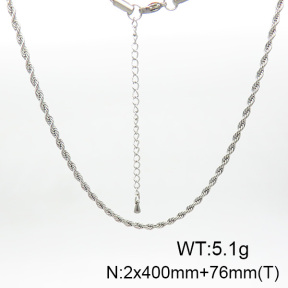 Stainless Steel Necklace  6N2003521aaho-G029