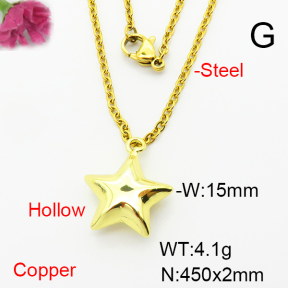 Fashion Copper Necklace  F6N404010vaia-L002