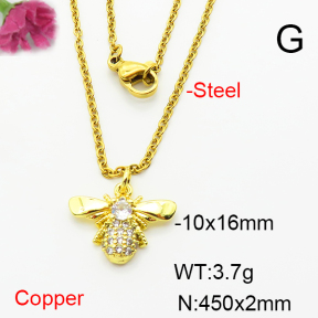 Fashion Copper Necklace  F6N404016vaia-L002