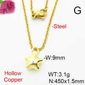 Fashion Copper Necklace  F6N404032vaia-L002