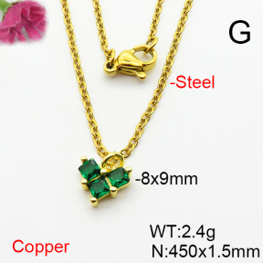 Fashion Copper Necklace  F6N404033vaia-L002