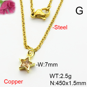 Fashion Copper Necklace  F6N404040vaia-L002