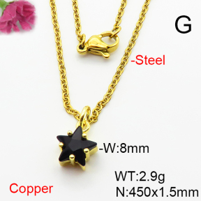 Fashion Copper Necklace  F6N404051vaia-L002