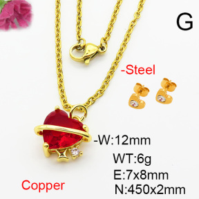 Fashion Copper Sets  F6S003740vail-L002