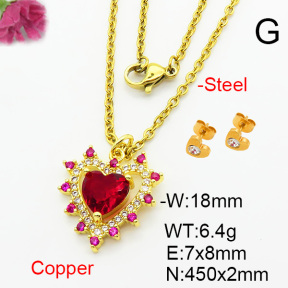 Fashion Copper Sets  F6S003744aajl-L002