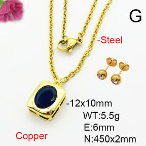 Fashion Copper Sets  F6S003750vail-L002