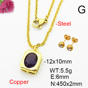 Fashion Copper Sets  F6S003753vail-L002