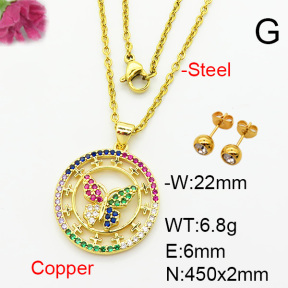 Fashion Copper Sets  F6S003762aakl-L002