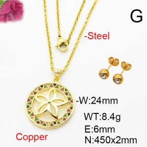 Fashion Copper Sets  F6S003771aakl-L002