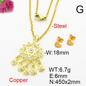 Fashion Copper Sets  F6S003774aakl-L002